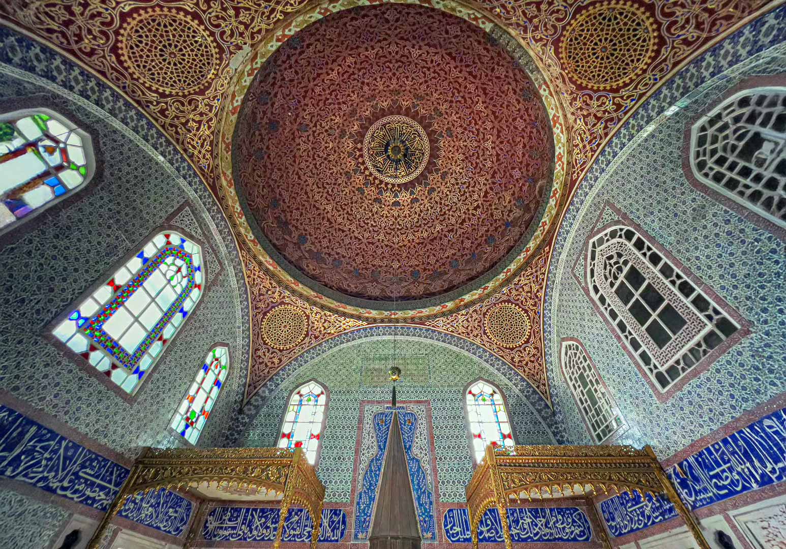 Topkapi Palace Private Room of Murad III Inside With Dome