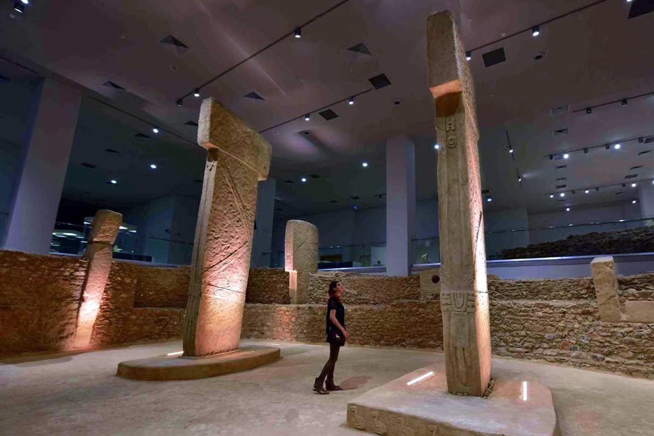 Turkey Museum Gobeklitepe Inside