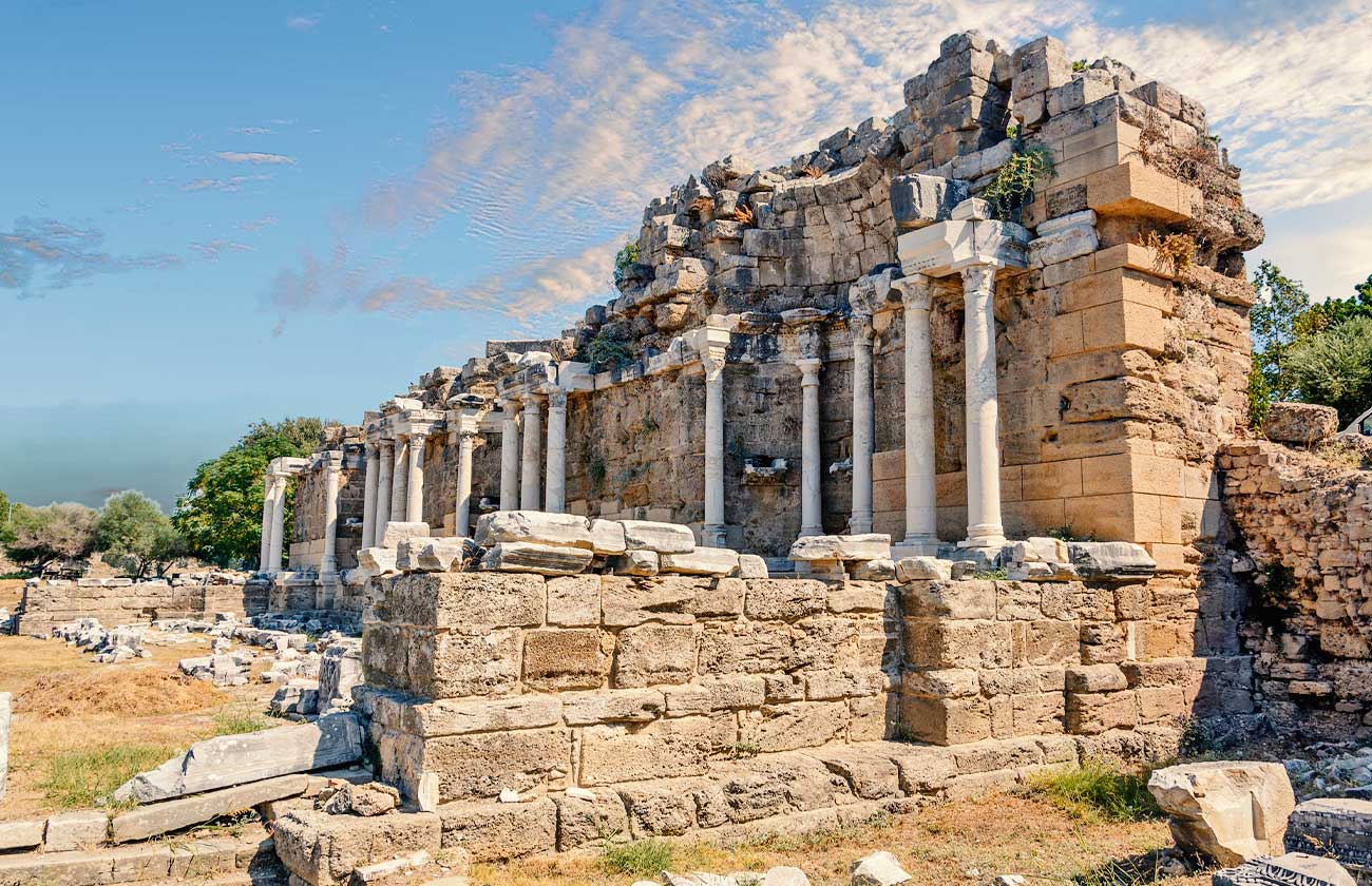 Turkey-Side Ancient City View