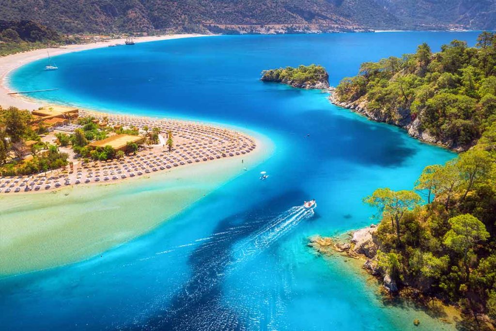 Turkey Summer Oludeniz Sea Beach Landscape
