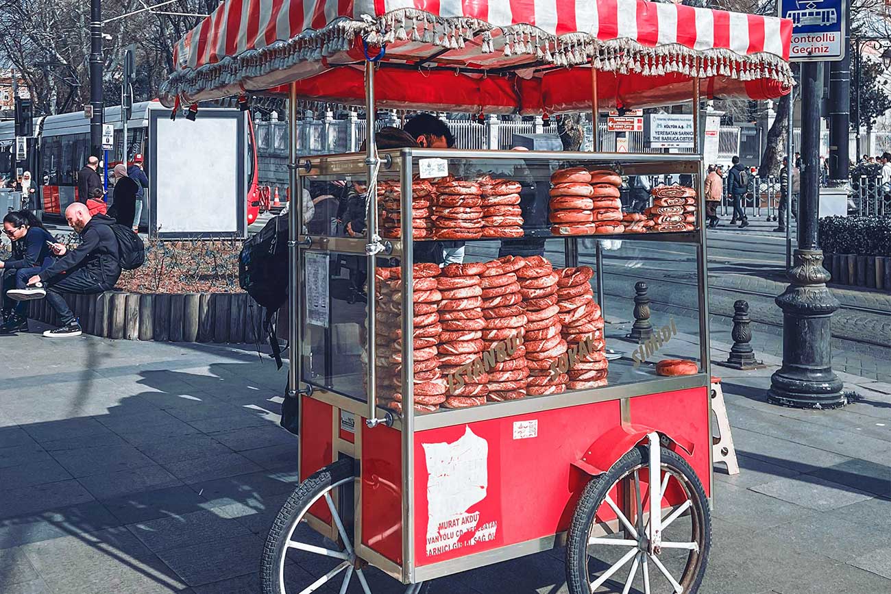 Turkish Street Food Simit