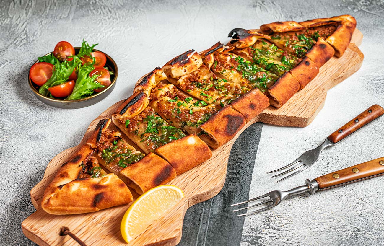 Pide - One of the Traditional Dishes of Turkish Cuisine