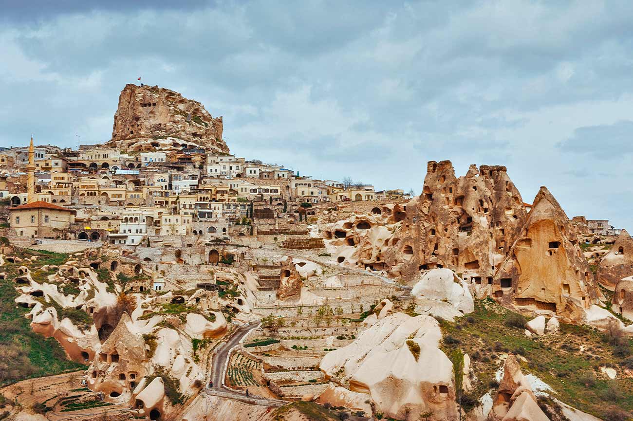 Uchisar Cast and City View