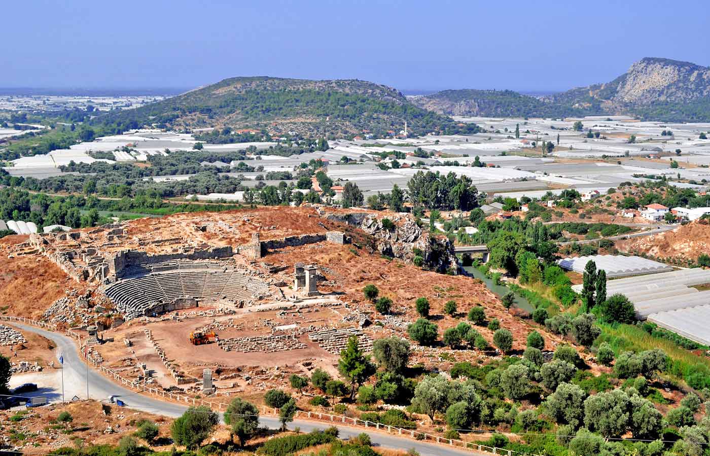 Xanthos Aerial View