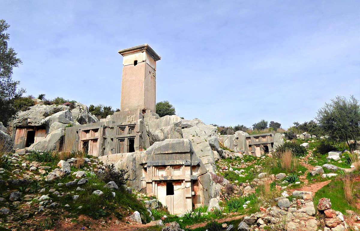 Xanthos Necpolis View