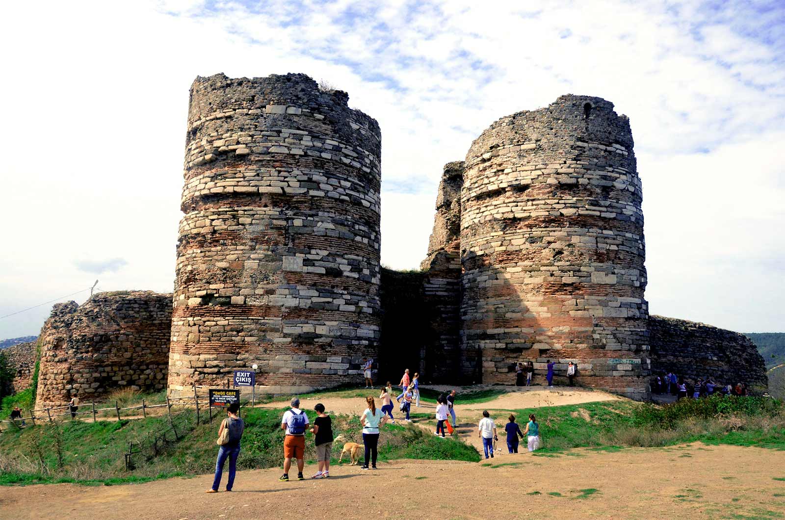 Yoros Castle and Visitor View