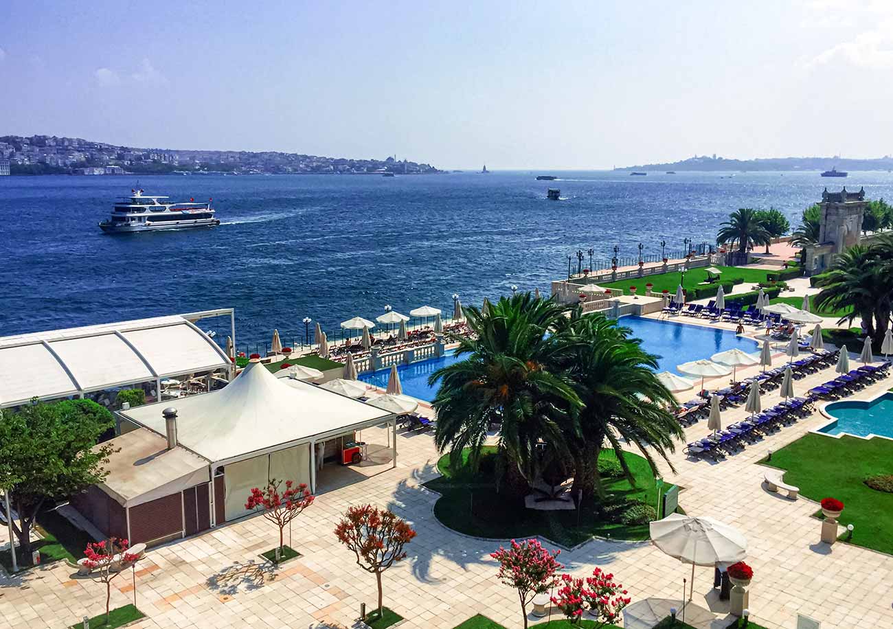 Istanbul Bosphorus Hotel view