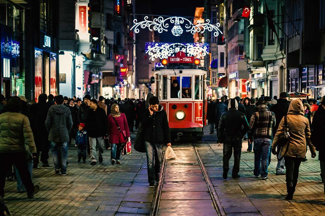 istiklal Avenue Christmas